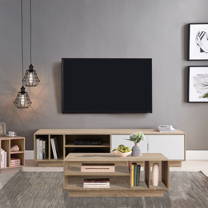 Encore Side Table Light Oak by Tauris™ -Home Living Store - -  