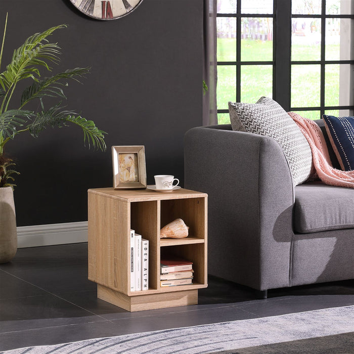 Encore Side Table Light Oak by Tauris™ -Home Living Store - -  