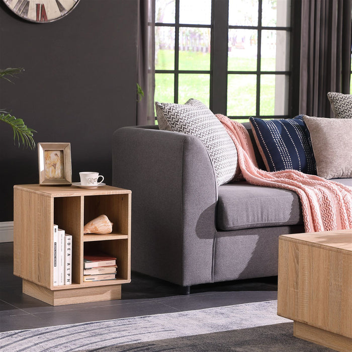 Encore Side Table Light Oak by Tauris™ -Home Living Store - -  