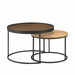 Nested Coffee Table in Dark Walnut/English Oak by Urban Style -Home Living Store - -  