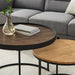 Nested Coffee Table in Dark Walnut/English Oak by Urban Style -Home Living Store - -  