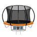 Everfit Trampoline 8FT Kids Trampolines Cover Safety Net Pad Gift Orange -Home Living Store - -  