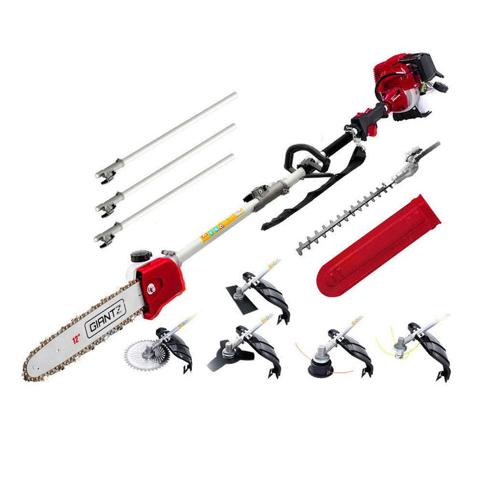 FOUR-STROKE Pole Chainsaw Brush Cutter Hedge Trimmer Saw Multi Tool -Home Living Store - -  