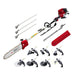 FOUR-STROKE Pole Chainsaw Hedge Trimmer Brush Cutter Whipper Multi Tool Saw -Home Living Store - -  