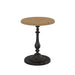 Finn End Table 490mm, Raw Pine Top with Black Leg, Base by Criterion - Home Living Store - End Table
