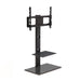 Floor TV Stand with Bracket Shelf Mount -Home Living Store - -  