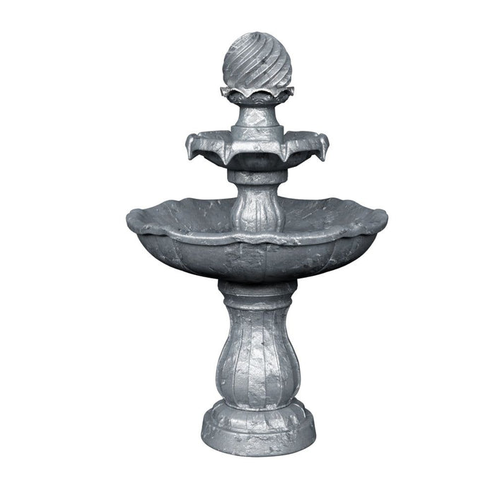 Gardeon 3 Tier Solar Powered Water Fountain - Black -Home Living Store - -  