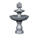 Gardeon 3 Tier Solar Powered Water Fountain - Black -Home Living Store - -  