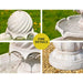 Gardeon 3 Tier Solar Powered Water Fountain - Ivory -Home Living Store - -  