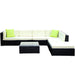 Gardeon 7PC Sofa Set with Storage Cover Outdoor Furniture Wicker -Home Living Store - -  