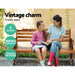 Gardeon Garden Bench Wooden Wagon Chair Three Seat Outdoor Furniture Backyard Lounge -Home Living Store - -  