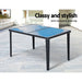 Gardeon Outdoor Furniture Seven Piece Dining Set -Home Living Store - -  