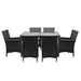 Gardeon Outdoor Furniture Seven Piece Dining Set -Home Living Store - -  