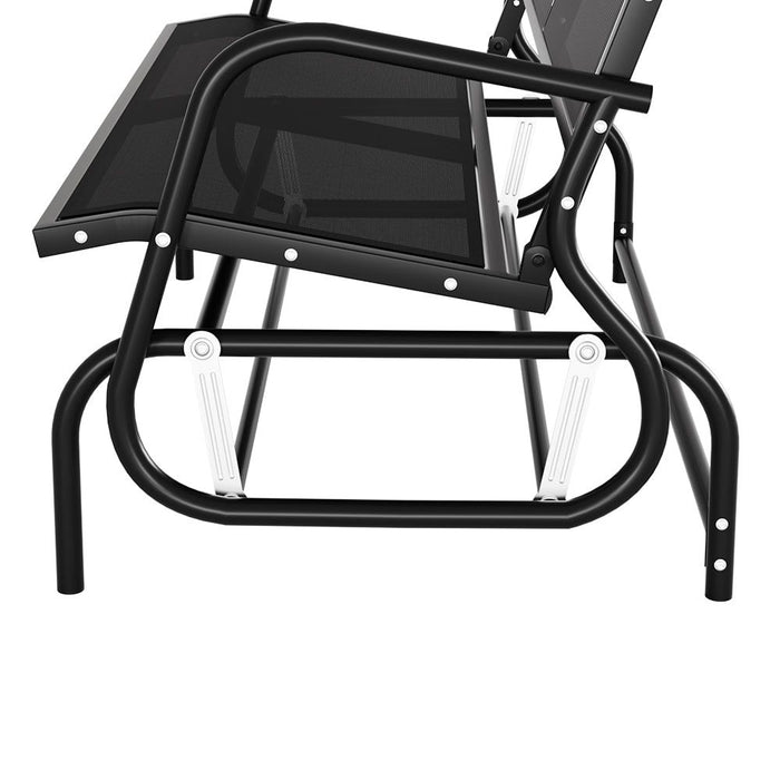 Gardeon Outdoor Garden Bench Swing Glider Rocking Patio Furniture Loveseat -Home Living Store - -  