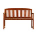 Gardeon Outdoor Garden Bench Wooden 2 Seater Lounge Chair Patio Furniture Brown -Home Living Store - -  
