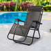 Gardeon Outdoor Portable Recliner - Grey -Home Living Store - -  