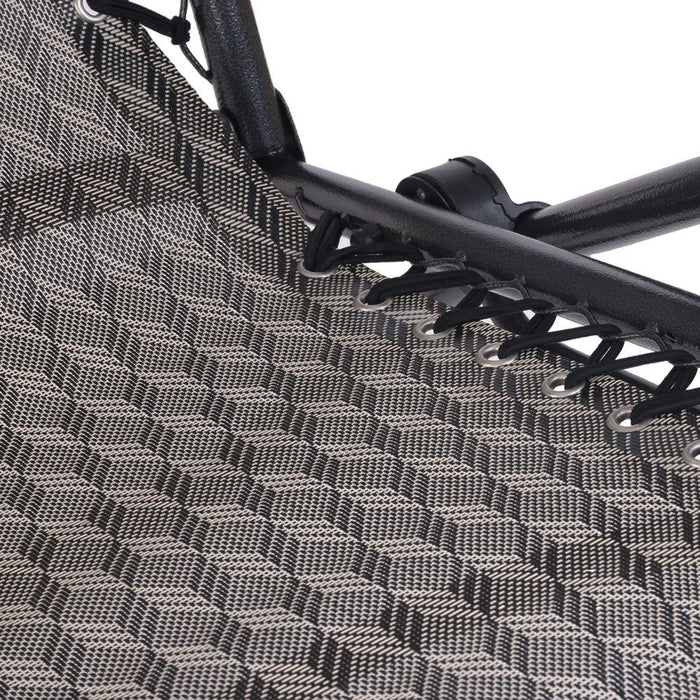 Gardeon Outdoor Portable Recliner - Grey -Home Living Store - -  