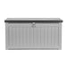 Gardeon Outdoor Storage Box 190L Container Lockable Garden Bench Tool Shed Black -Home Living Store - -  