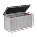 Gardeon Outdoor Storage Box 190L Container Lockable Garden Bench Tool Shed Black -Home Living Store - -  