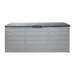 Gardeon Outdoor Storage Box 290L Lockable Organiser Garden Deck Shed Tool Grey -Home Living Store - -  