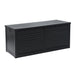 Gardeon Outdoor Storage Box 490L Container Lockable Garden Bench Shed Tools Toy All Black -Home Living Store - -  