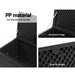 Gardeon Outdoor Storage Box 490L Container Lockable Garden Bench Shed Tools Toy All Black -Home Living Store - -  