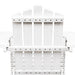 Gardeon Outdoor Sun Lounge Beach Chairs Table Setting Wooden Adirondack Patio Chair White -Home Living Store - -  