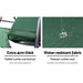 Gardeon Outdoor Swing Chair Garden Bench Furniture Canopy 3 Seater Green -Home Living Store - -  