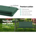 Gardeon Outdoor Swing Chair Garden Bench Furniture Canopy 3 Seater Green -Home Living Store - -  