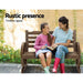 Gardeon Park Bench Wooden Wagon Chair Outdoor Garden Backyard Lounge Furniture -Home Living Store - -  
