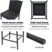 Gardeon Set of 4 Outdoor Bar Stools Dining Chairs Wicker Furniture -Home Living Store - -  