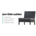 Gardeon Set of 4 Outdoor Bar Stools Dining Chairs Wicker Furniture -Home Living Store - -  