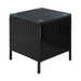 Gardeon Side Table Coffee Patio Outdoor Furniture Rattan Desk Indoor Garden Black -Home Living Store - -  
