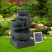 Gardeon Solar Fountain with LED Lights -Home Living Store - -  