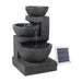 Gardeon Solar Fountain with LED Lights -Home Living Store - -  