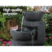 Gardeon Solar Fountain with LED Lights -Home Living Store - -  