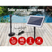 Gardeon Solar Pond Pump Powered Water Outdoor Submersible Fountains Filter 4.6FT -Home Living Store - -  