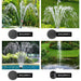 Gardeon Solar Pond Pump Water Fountain Outdoor Powered Submersible Filter 4FT -Home Living Store - -  