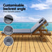 Gardeon Sun Lounger Wicker Lounge Day Bed Wheel Patio Outdoor Setting Furniture -Home Living Store - -  