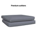 Gardeon Three Piece Outdoor Set - Black -Home Living Store - -  