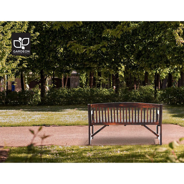 Gardeon Wooden Garden Bench Chair Natural Outdoor Furniture Décor Patio Deck 3 Seater -Home Living Store - -  