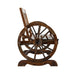 Gardeon Wooden Wagon Wheel Chair -Home Living Store - -  