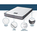 Giselle Bedding 13cm Mattress Tight Top Single -Home Living Store - -  