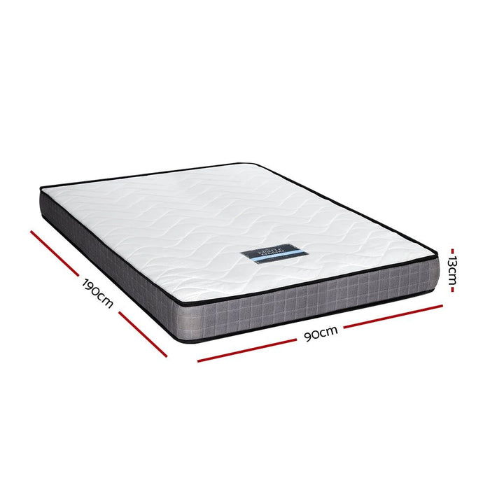 Giselle Bedding 13cm Mattress Tight Top Single -Home Living Store - -  