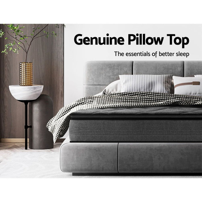 Giselle Bedding 18cm Mattress Pillow Top Queen -Home Living Store - -  