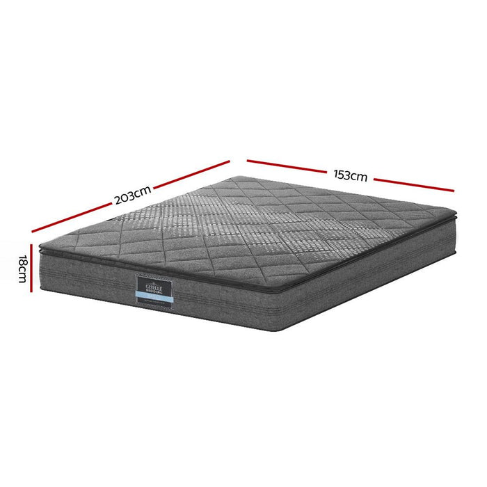 Giselle Bedding 18cm Mattress Pillow Top Queen -Home Living Store - -  
