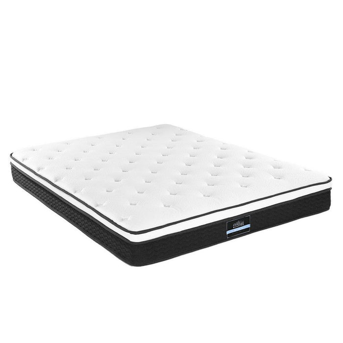 Giselle Bedding 21cm Mattress Euro Top Queen -Home Living Store - -  