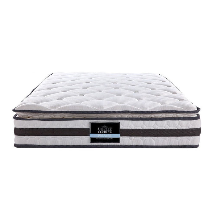 Giselle Bedding 21cm Mattress Pillow Top Single -Home Living Store - -  