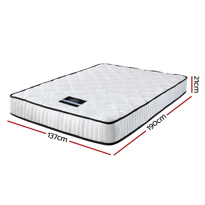 Giselle Bedding 21cm Mattress Tight Top Double -Home Living Store - -  