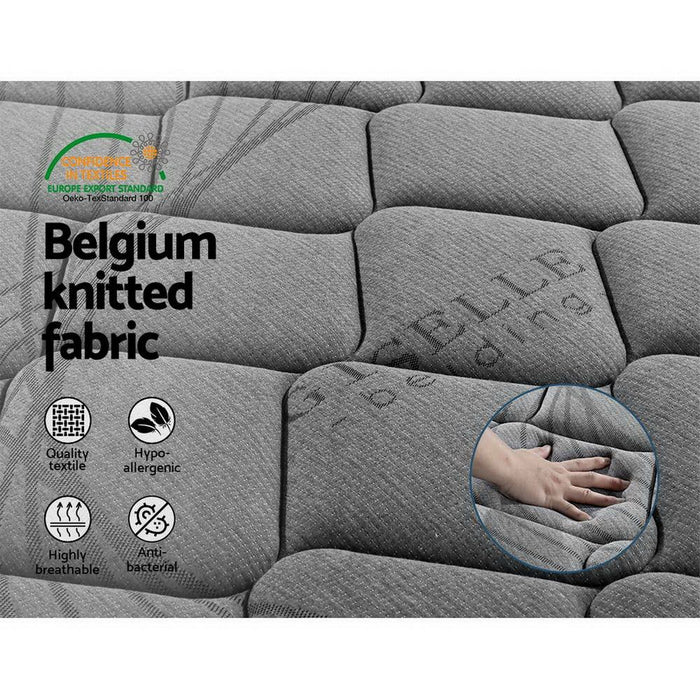 Giselle Bedding 22cm Mattress Medium Firm Single -Home Living Store - -  